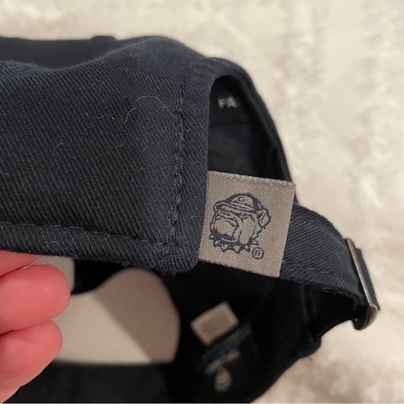 Georgetown Hoyas Embroidered G Baseball Hat Top of the World Navy hat - Picture 3 of 10